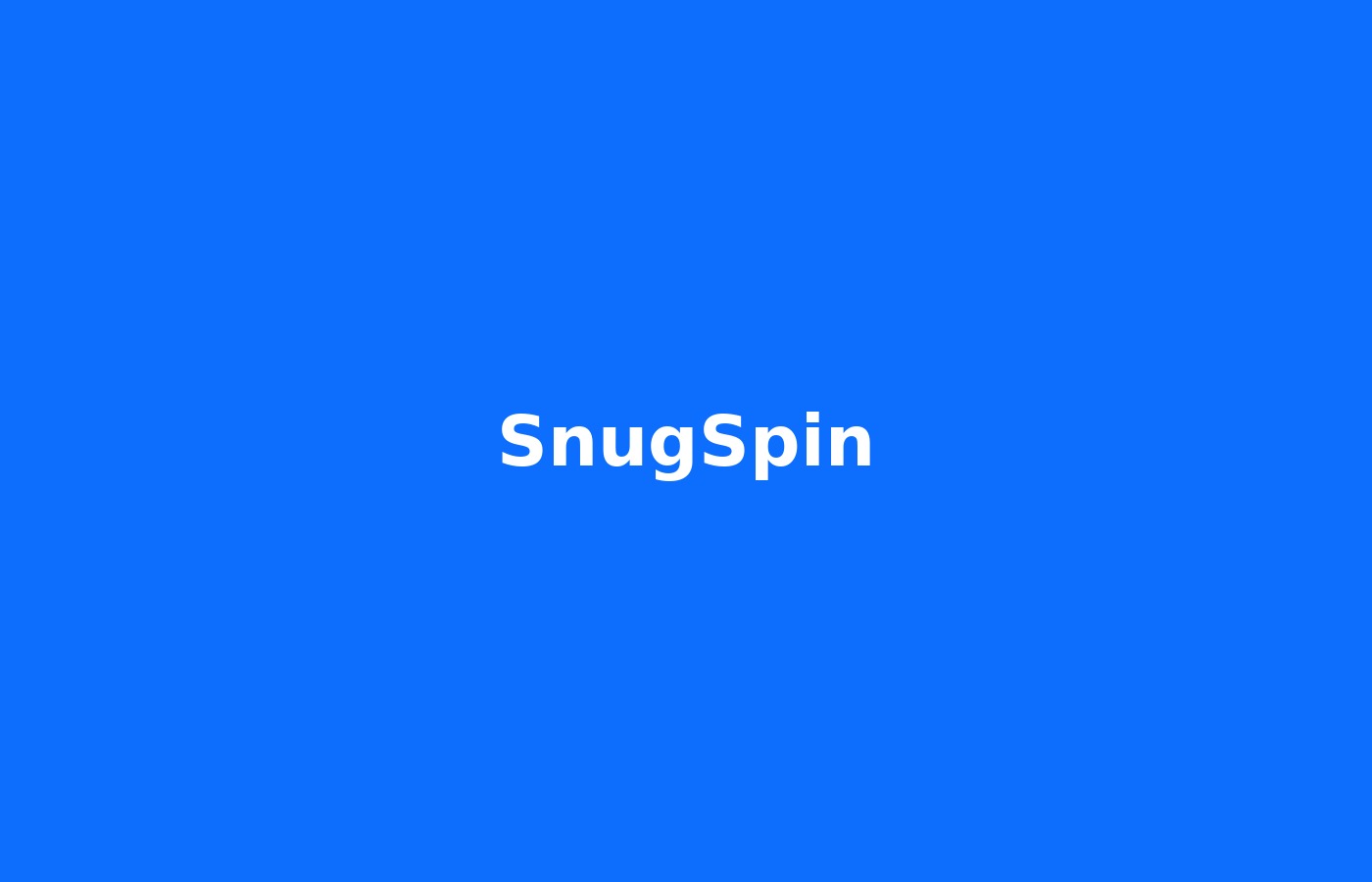 SnugSpin product platform